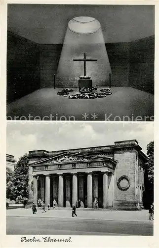 AK / Ansichtskarte Berlin Ehrenmal Berlin