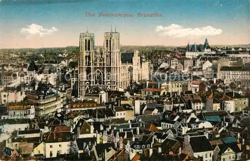 AK / Ansichtskarte Bruxelles_Bruessel Vue panoramique Bruxelles_Bruessel