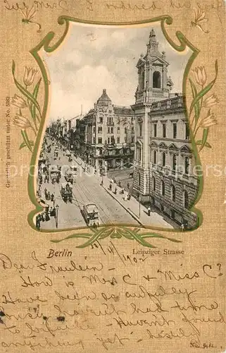 AK / Ansichtskarte Berlin Leipziger Strasse Berlin