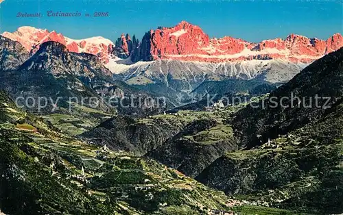 AK / Ansichtskarte Dolomiti Catinaccio Dolomiti