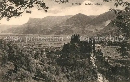 AK / Ansichtskarte Merano_Suedtirol Castello Fontana Merano Suedtirol