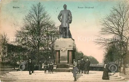 AK / Ansichtskarte Berlin Roon Denkmal Berlin