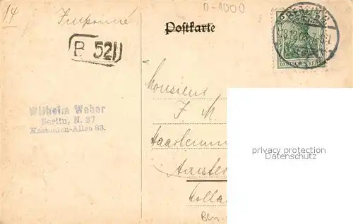 AK / Ansichtskarte Berlin Roon Denkmal Berlin