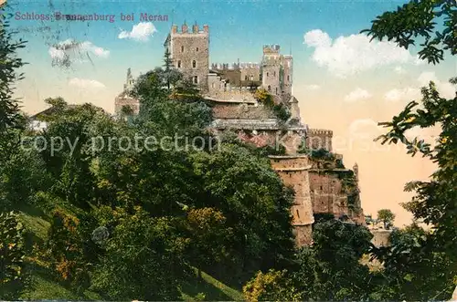 AK / Ansichtskarte Meran_Merano Schloss Brunnenburg Meran Merano