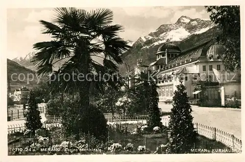 AK / Ansichtskarte Merano_Suedtirol Casino Municipale Merano Suedtirol