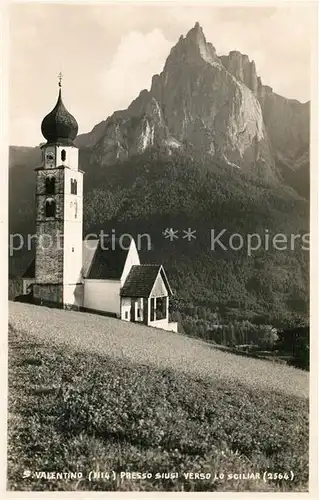 AK / Ansichtskarte Siusi_allo_Sciliar San Valentino Siusi_allo_Sciliar