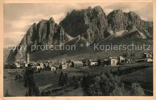 AK / Ansichtskarte Cortina_d_Ampezzo Panorama Cortina_d_Ampezzo