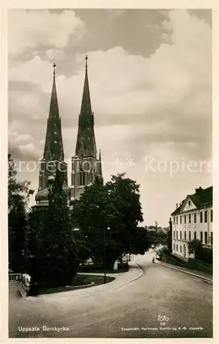 AK / Ansichtskarte Uppsala Domkyrka Uppsala