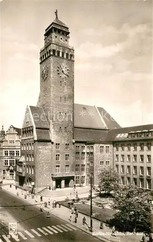 AK / Ansichtskarte Neukoelln Rathaus Neukoelln