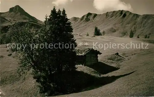 AK / Ansichtskarte Adelboden Hahnenmoos Pass Regenbolshorn Adelboden