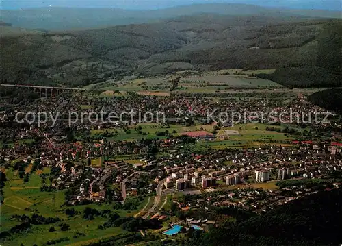 Niedernhausen_Taunus Teilansicht Fliegeraufnahme Niedernhausen Taunus