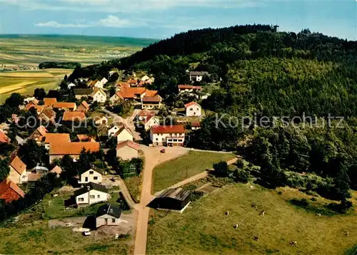 Goldhausen Fliegeraufnahme Gasthaus Pension Saure  Goldhausen