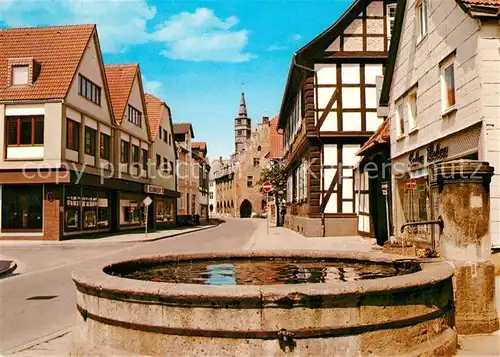 Korbach Brunnen Rathaus  Korbach