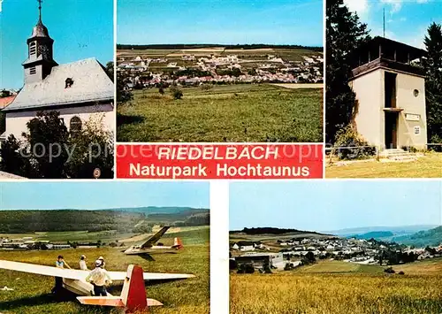 Riedelbach Segelflugzeug Ortsansichten Riedelbach