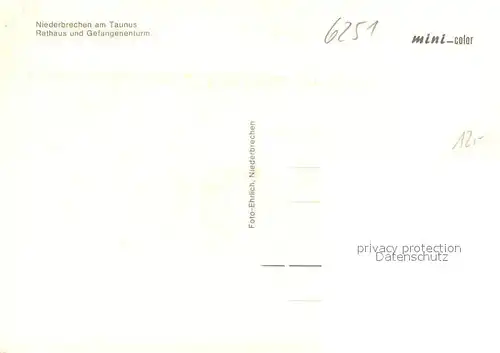 Niederbrechen Rathaus Gefangenenturm Niederbrechen