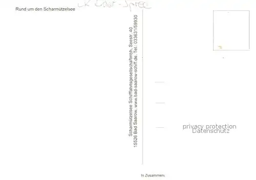 AK / Ansichtskarte Diensdorf Radlow Ortungskarte Wendisch Rietz Pieskow Diensdorf Radlow