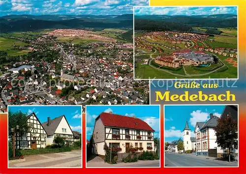AK / Ansichtskarte Medebach Fliegeraufnahme Medebach