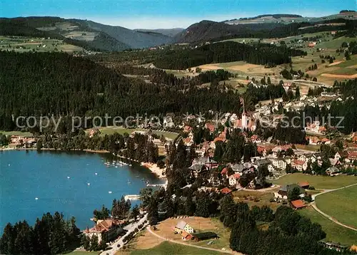 AK / Ansichtskarte Titisee Fliegeraufnahme Titisee