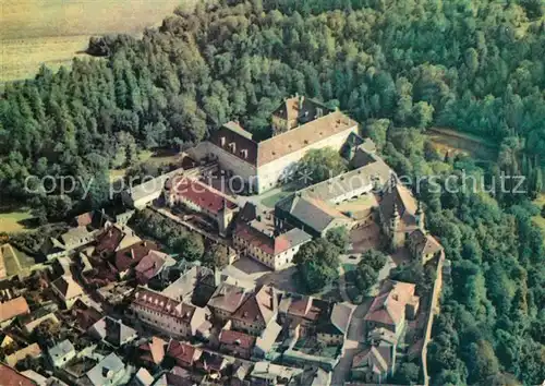 AK / Ansichtskarte Opocno Schloss Fliegeraufnahme  Opocno