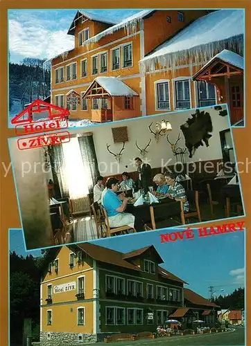 AK / Ansichtskarte Nove_Hamry_Neuhammer Hotel Zivr  Nove_Hamry_Neuhammer