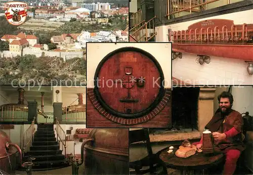 AK / Ansichtskarte Znojmo Brauerei Hostan Bier  Znojmo