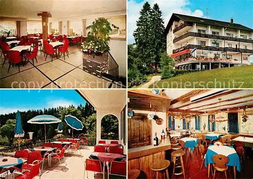 AK / Ansichtskarte Kniebis_Freudenstadt Cafe Guenter  Kniebis_Freudenstadt