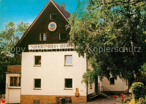 AK / Ansichtskarte Hann._Muenden Naturfreundehaus am Steinberg  Hann. Muenden