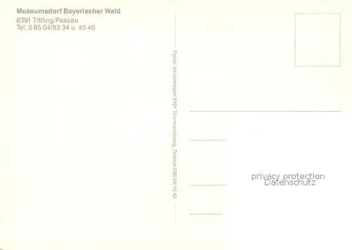 AK / Ansichtskarte Tittling Gasthaus Muehlhiast Tittling