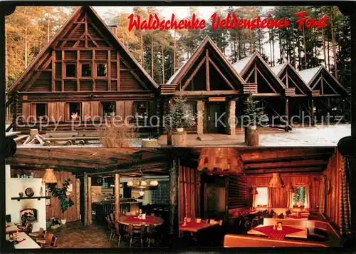 AK / Ansichtskarte Pegnitz Waldschenke Veldensteiner Forst  Pegnitz