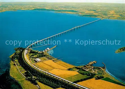 AK / Ansichtskarte Falster Storstromsbruecke Fliegeraufnahme Falster