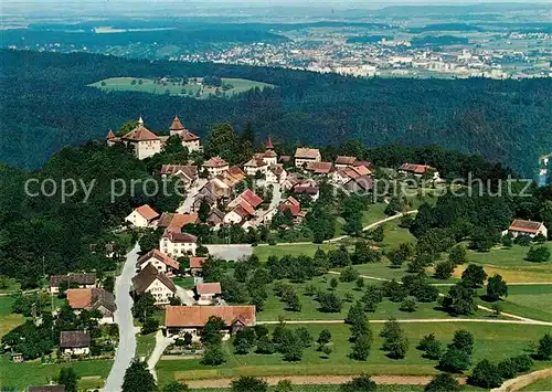 AK / Ansichtskarte Kyburg_ZH Fliegeraufnahme  Kyburg_ZH