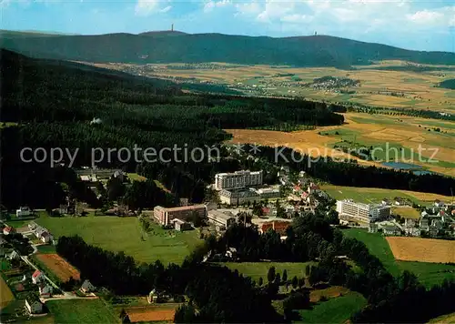 AK / Ansichtskarte Alexandersbad_Bad Fliegeraufnahme Ochsenkopf Schneeberg Alexandersbad_Bad