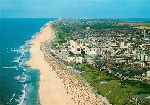 AK / Ansichtskarte Westerland_Sylt Fliegeraufnahme Westerland_Sylt