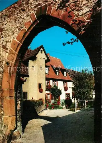 AK / Ansichtskarte Ladenburg Jesuitenhof Ladenburg