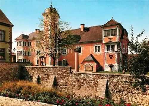 AK / Ansichtskarte Ladenburg Historischer Bischofshof Stadtmauer Ladenburg