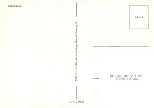 AK / Ansichtskarte Ladenburg Altstadt Fachwerkhaeuser Ladenburg