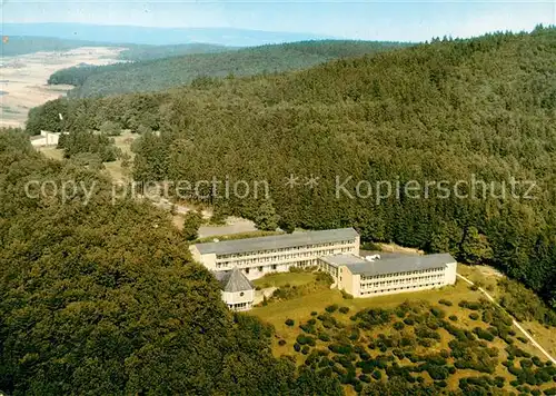 AK / Ansichtskarte Arnoldshain Evangelische Akademie Ruestzeitenheim Fliegeraufnahme Arnoldshain