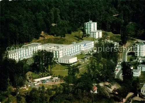 AK / Ansichtskarte Bad_Brueckenau Hartwald Klinik der BfA Fliegeraufnahme Bad_Brueckenau