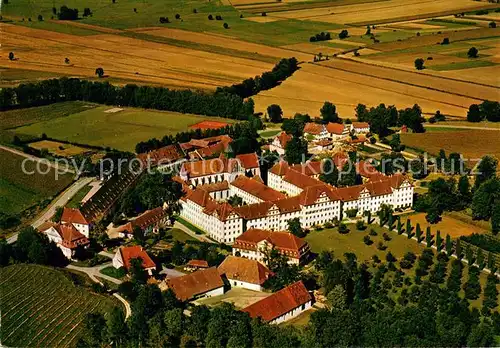 AK / Ansichtskarte Salem_Baden Markgraefliches Schloss Schlossschule Fliegeraufnahme Salem_Baden