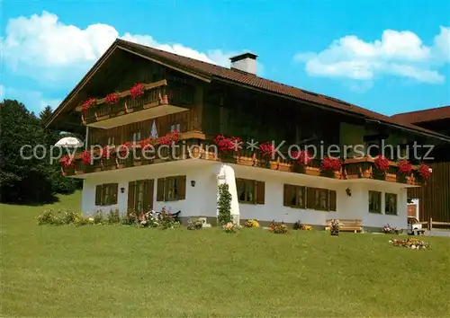 AK / Ansichtskarte Rubi_Oberstdorf Gaestehaus Kappelerhof Rubi_Oberstdorf