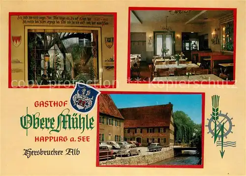 AK / Ansichtskarte Happurg Gasthof Obere Muehle Hersbrucker Alb Happurg