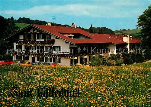 AK / Ansichtskarte Gmund_Tegernsee Hotel Gasthof Zum Kistlerwirt Blumenwiese Gmund Tegernsee