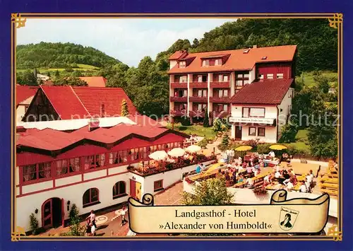 AK / Ansichtskarte Goldkronach Landgasthof Hotel Alexander von Humboldt Goldkronach
