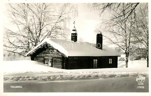 AK / Ansichtskarte Taellberg Haus Winterlandschaft Taellberg