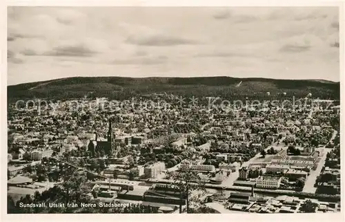 AK / Ansichtskarte Sundsvall Panorama Sundsvall