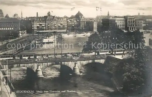 AK / Ansichtskarte Stockholm Nottstroem Norrbro Stockholm