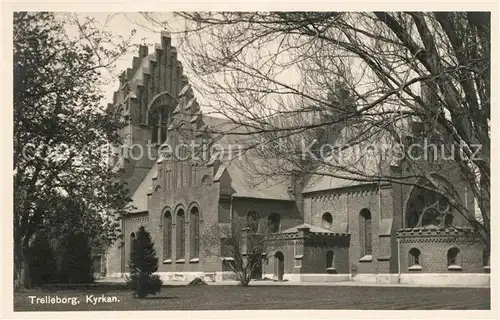 AK / Ansichtskarte Trelleborg Kyrkan Trelleborg