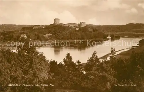 AK / Ansichtskarte Kungaelv Panorama Kungaelv