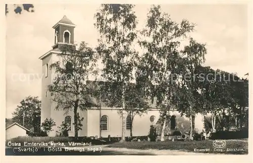 AK / Ansichtskarte oestra_Emtervik Kirche Vaermland 