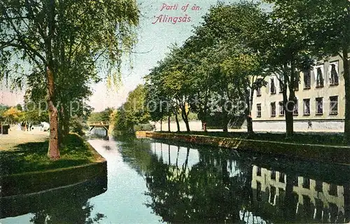AK / Ansichtskarte Alingsas  Panorama Alingsas 